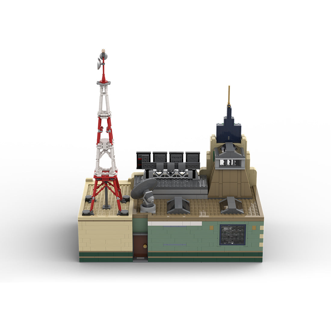 MOC-226314 Radiostation BRICK KBRC Bausteine