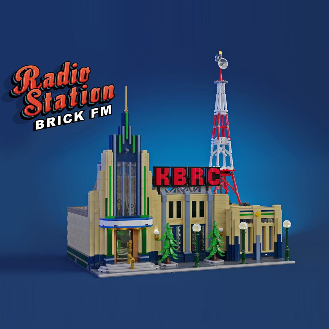 MOC-226314 Radiostation BRICK KBRC Bausteine