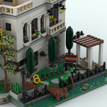 moc-245814 riviera courtyard manor building blocks set (6906pcs)