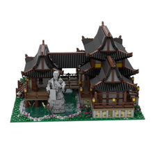 MOC-247749 East Asian University Architecture Building Blocks