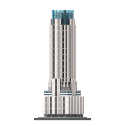 moc-251255 1/800 scale new york 383 madison avenue building blocks set (1234pcs)