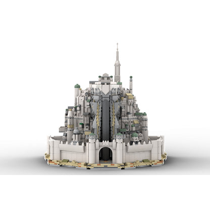 MOC-253141 Bausteine-Set „Weiße Festungsarchitektur“