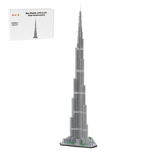 moc-255454 1/800 scale world's tallest skyscraper(4480pcs)