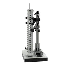 moc-256254 1/480 scale spacex starship launch site new design building blocks(994pcs)