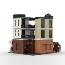 moc-256881 holiday corner street building blocks set(2482pcs)