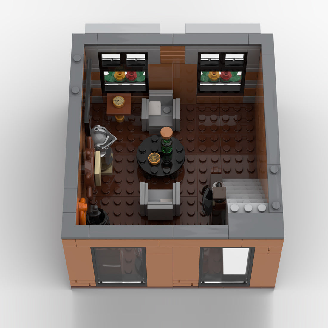 moc-257253 equipment room building blocks set(304pcs)