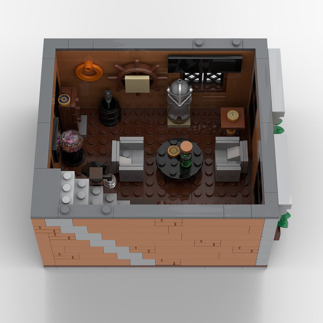moc-257253 equipment room building blocks set(304pcs)