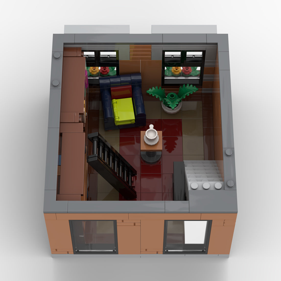moc-258438 reading cornor building blocks set(347pcs)