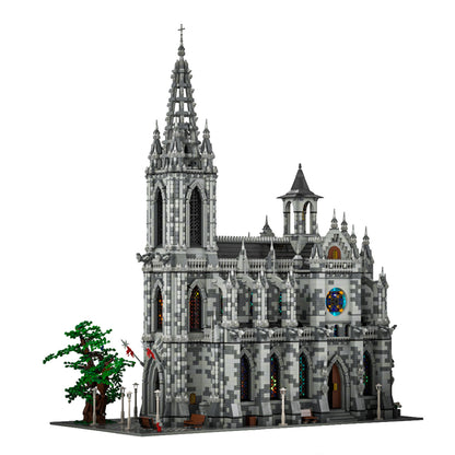moc-29962 european gothic cathedrals building blocks set