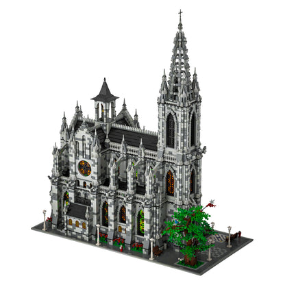 moc-29962 european gothic cathedrals building blocks set