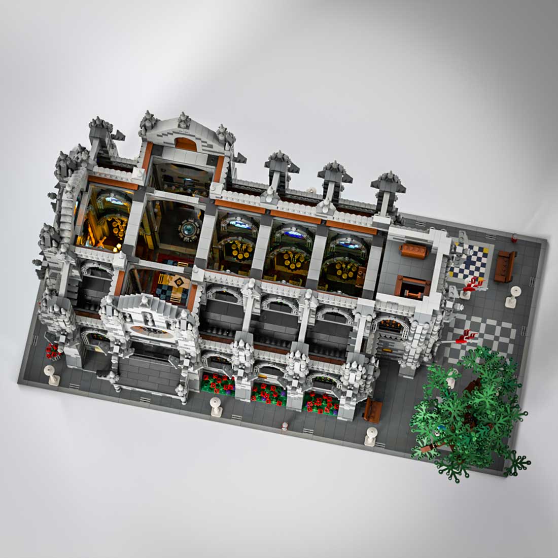 moc-29962 european gothic cathedrals building blocks set