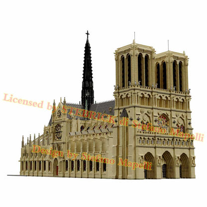 MOC-43974 Notre Dame de Paris Modellbausatz (63181 Teile)