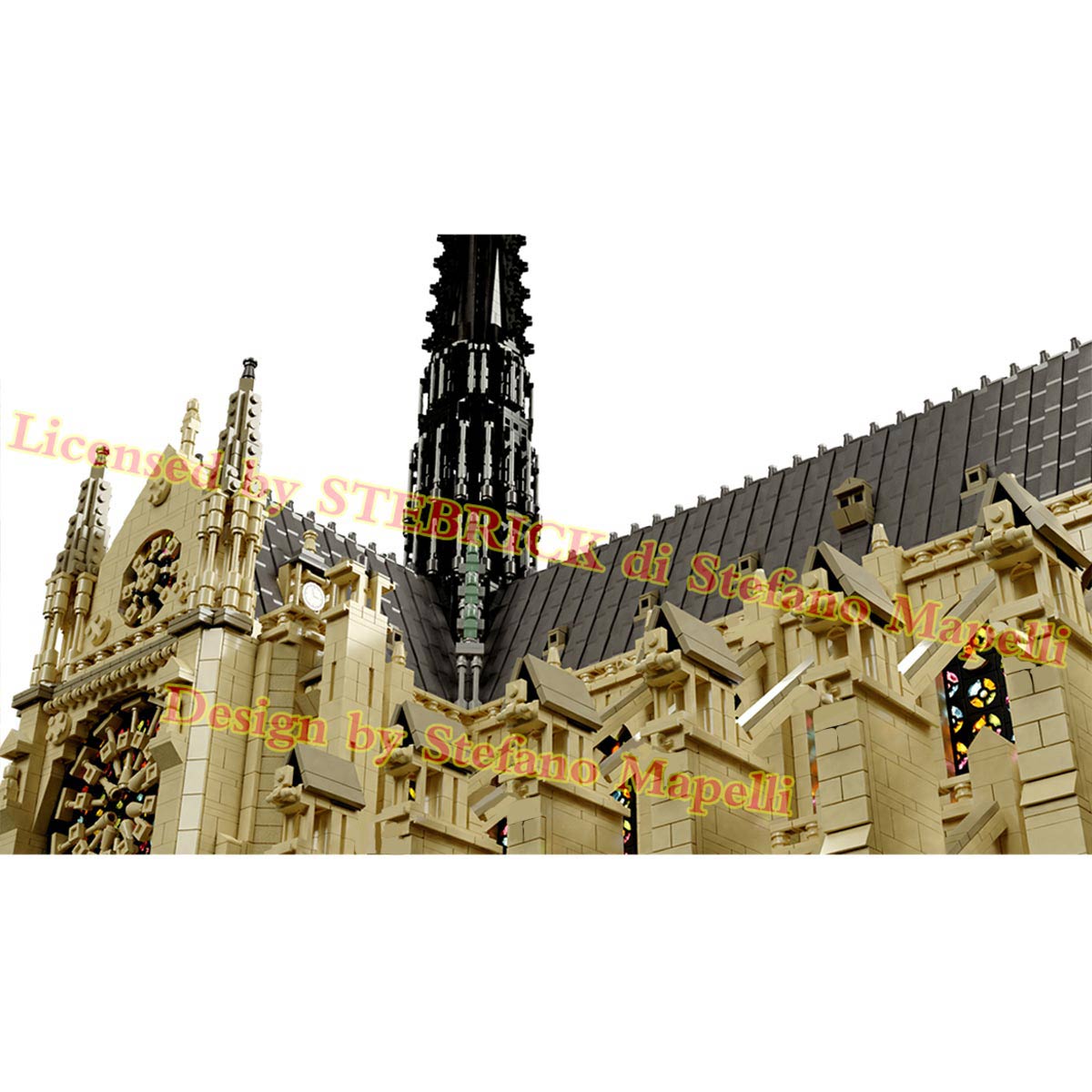 MOC-43974 Notre Dame de Paris Modellbausatz (63181 Teile)