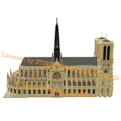 MOC-43974 Notre Dame de Paris Modellbausatz (63181 Teile)