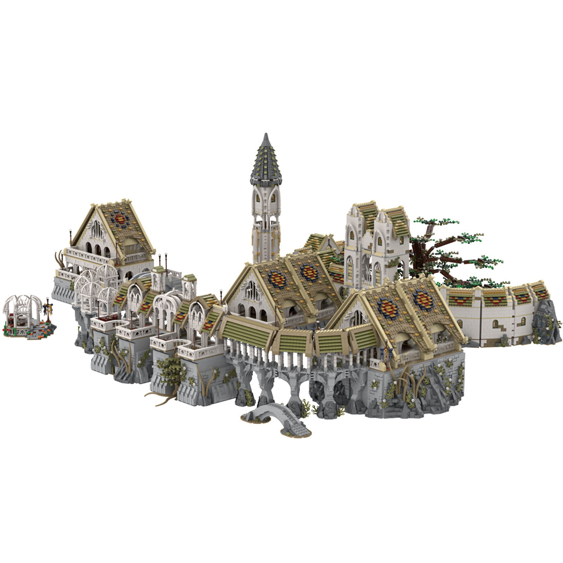 moc-62284 rivendell building blocks set