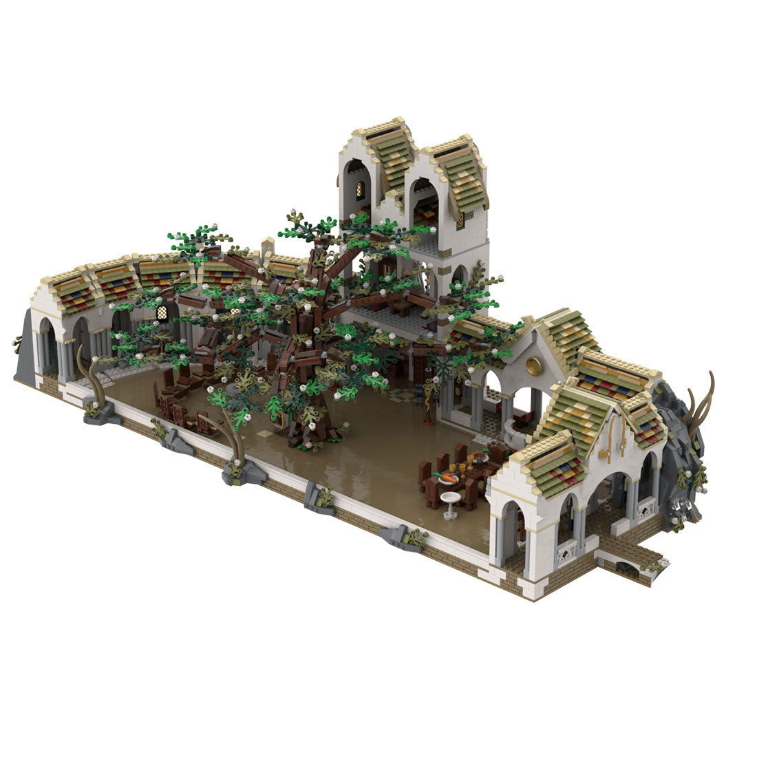 moc-62284 rivendell building blocks set