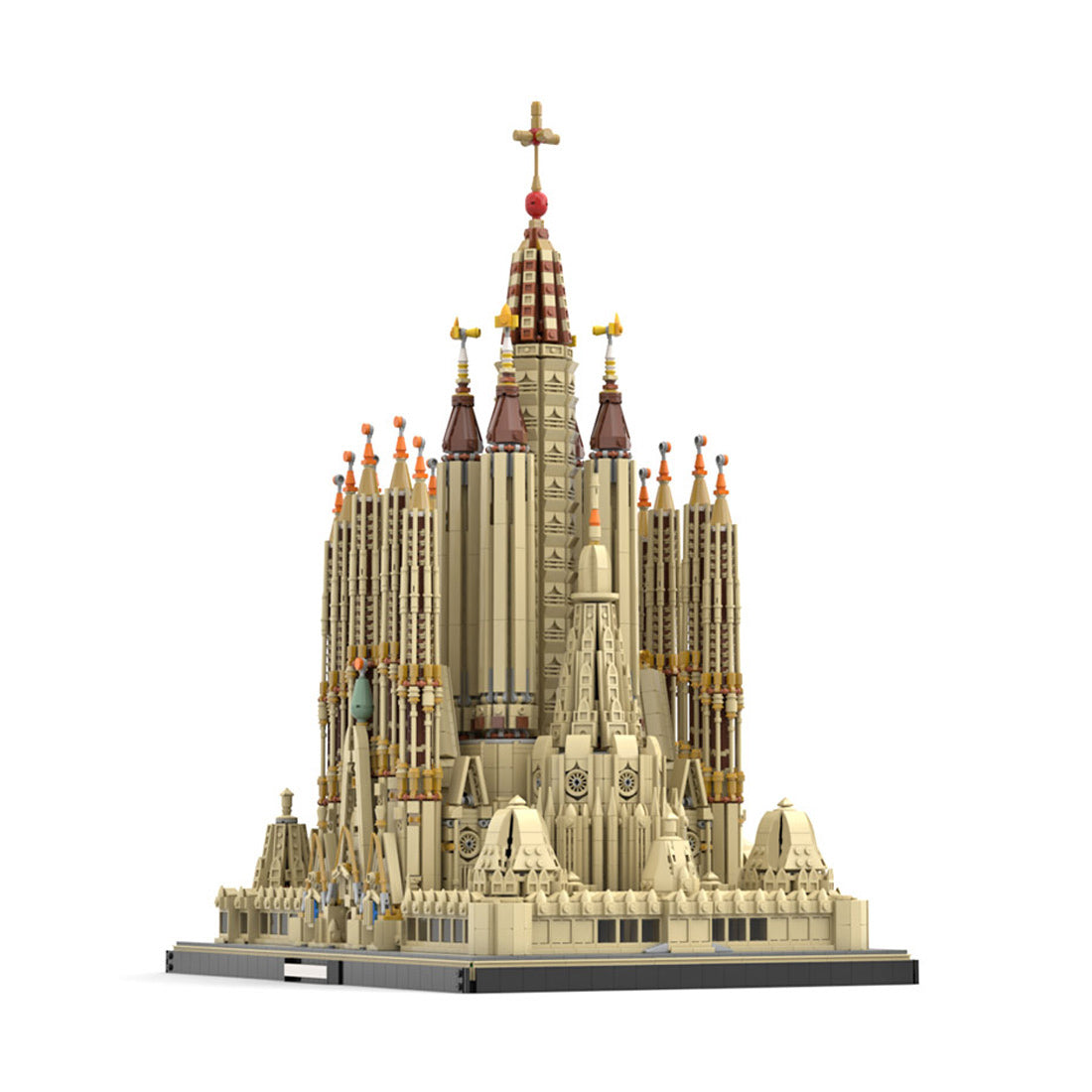 moc-65795 sagrada familia building blocks set