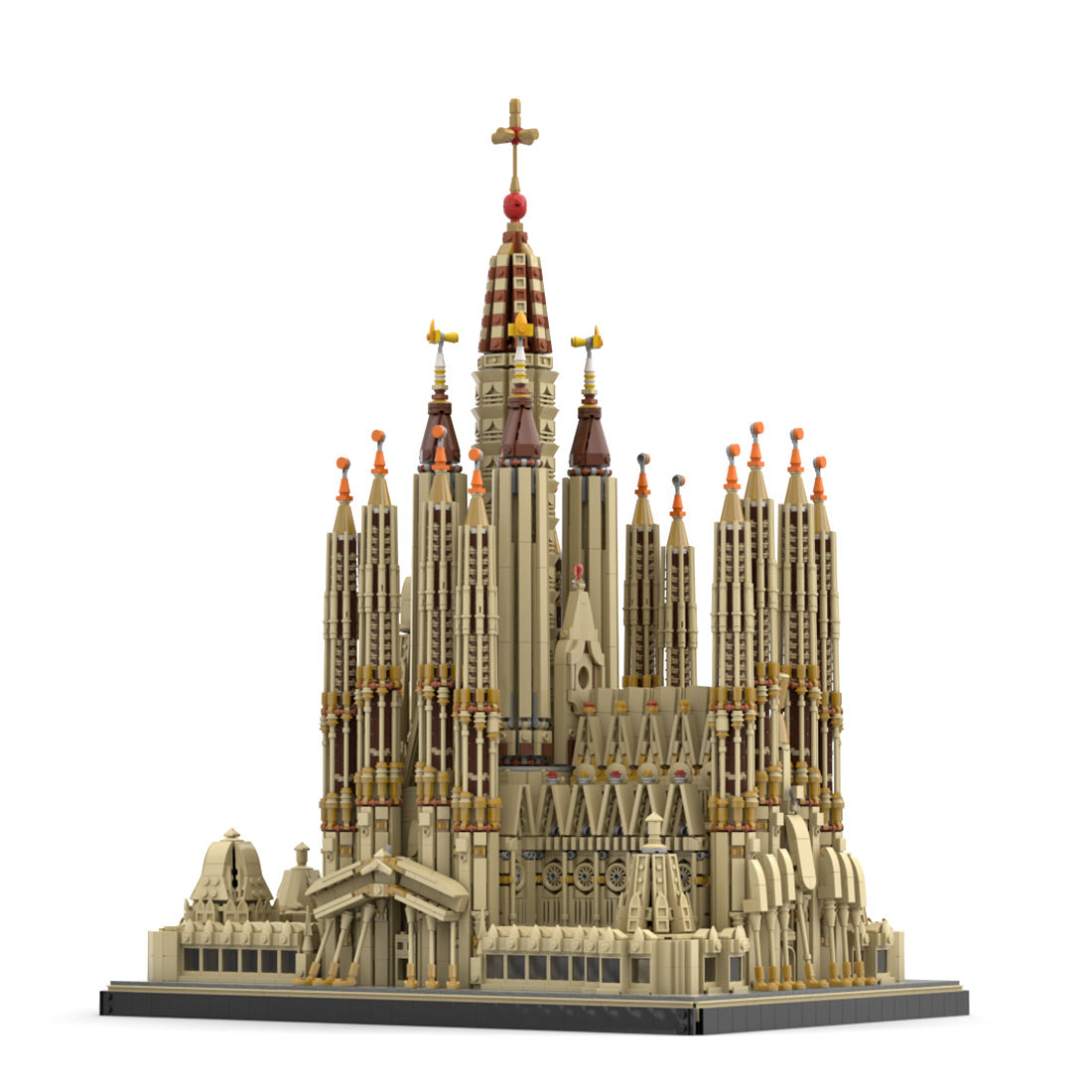 moc-65795 sagrada familia building blocks set