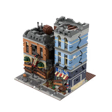 moc-73392 detective's office-apocalypse version-small blocks set(2915pcs)