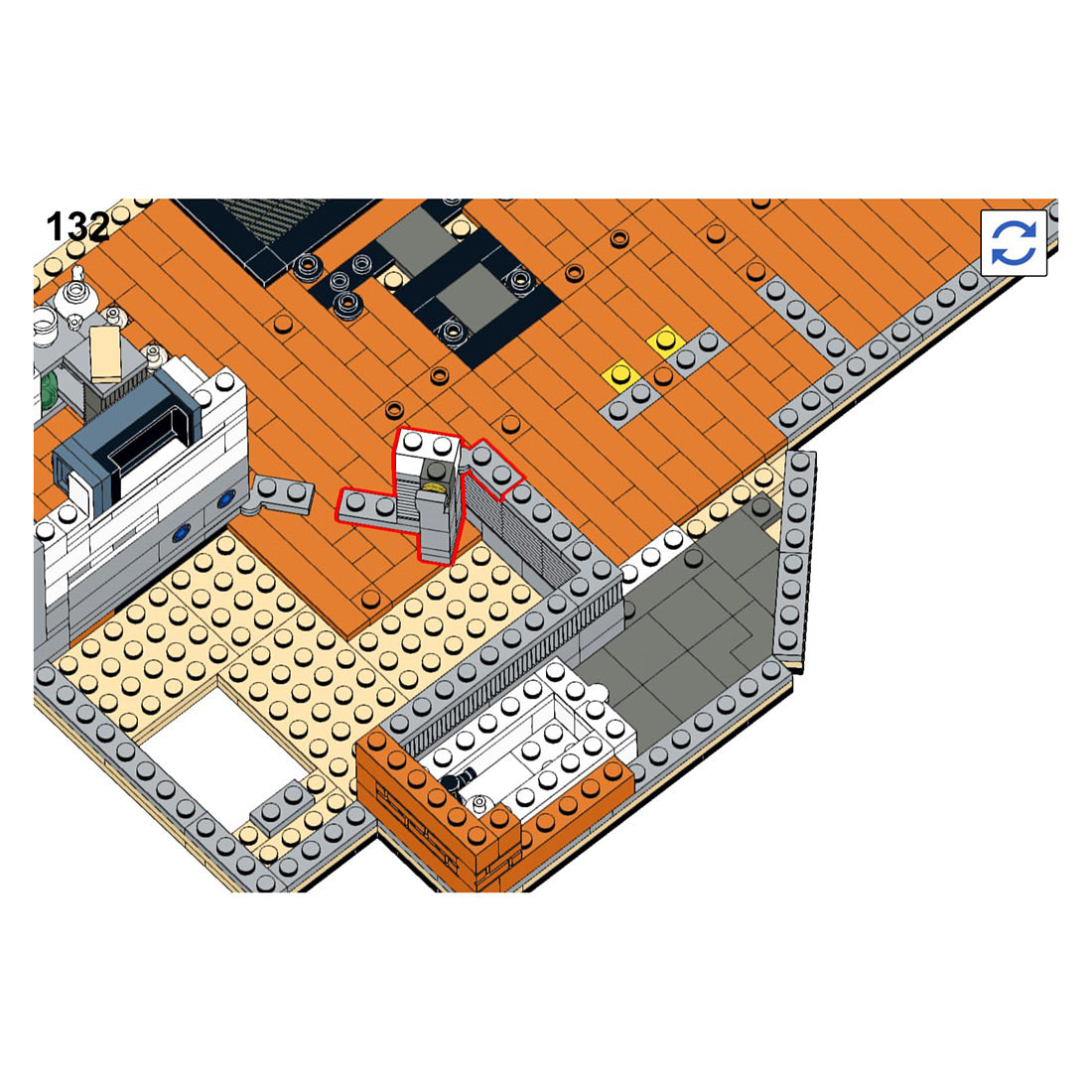 moc-83817 seinfeld apartment small particle building block model kit (1542pcs)