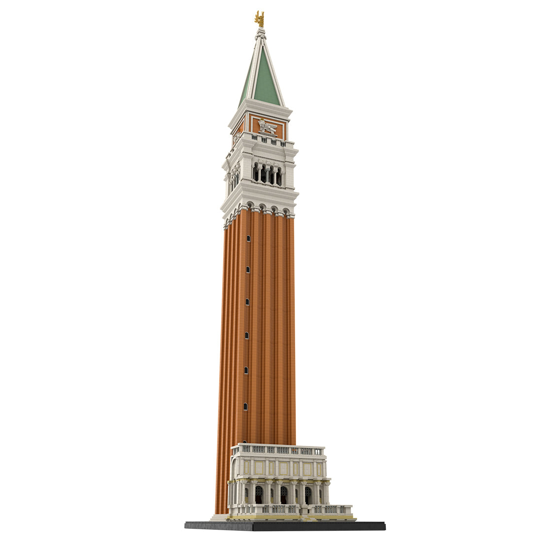 moc-99638 1/50 st-mark's bell tower building blocks set