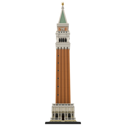 moc-99638 1/50 st-mark's bell tower building blocks set
