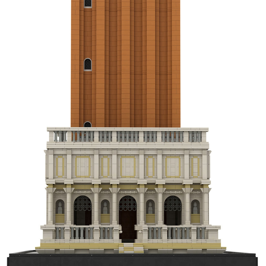 moc-99638 1/50 st-mark's bell tower building blocks set