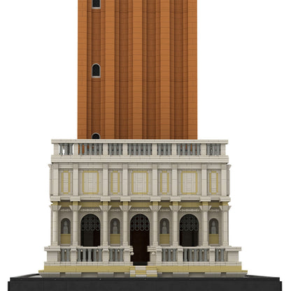 moc-99638 1/50 st-mark's bell tower building blocks set