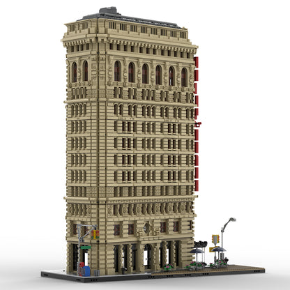 new york flatiron building landmark skyscraper building blocks set (15076pcs)