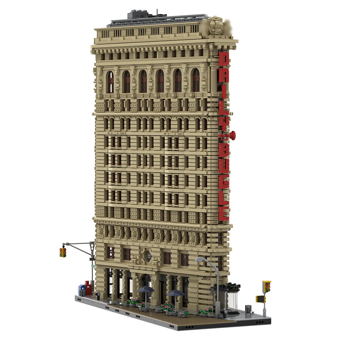 new york flatiron building landmark skyscraper building blocks set (15076pcs)