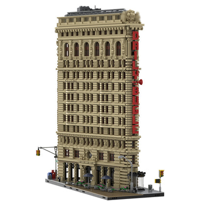 new york flatiron building landmark skyscraper building blocks set (15076pcs)