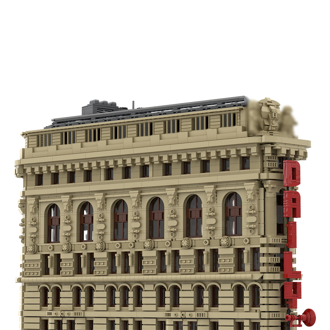 new york flatiron building landmark skyscraper building blocks set (15076pcs)