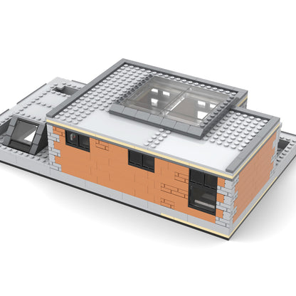 penthouse small particle building block model kit (818pcs)