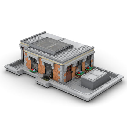 penthouse small particle building block model kit (818pcs)