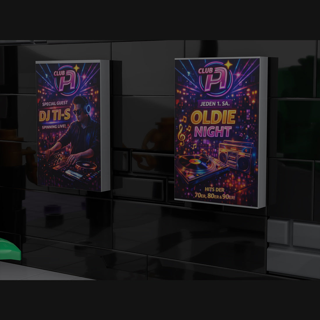 urban nightlife series diaroama building blocks sets
