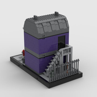 urban nightlife series diaroama building blocks sets