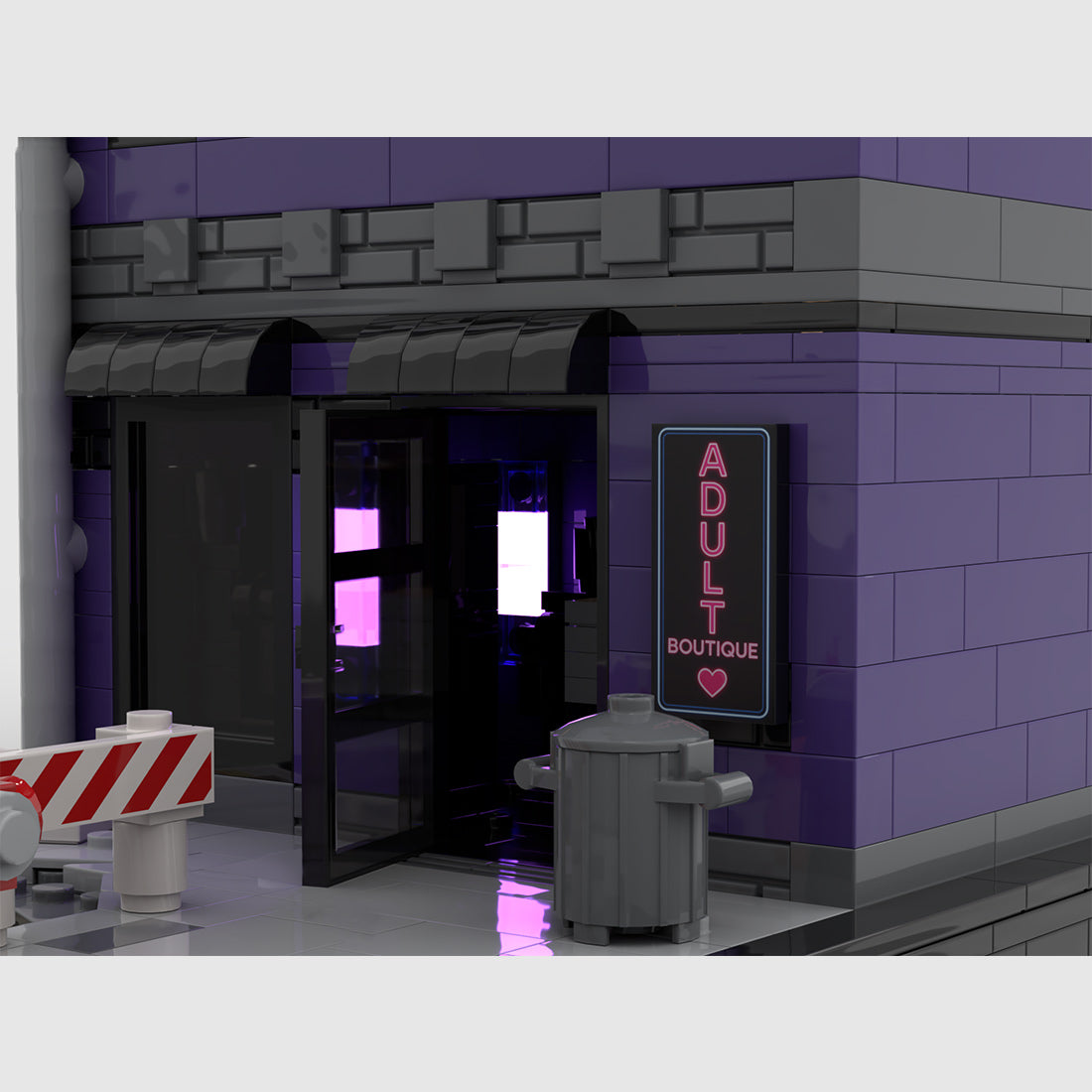 urban nightlife series diaroama building blocks sets