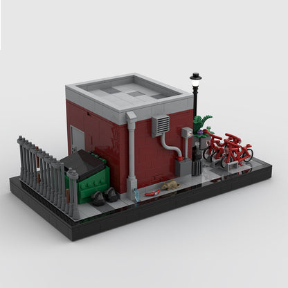 urban nightlife series diaroama building blocks sets