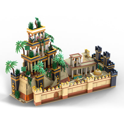 Jeu de construction de blocs de palais babyloniens de l'architecture antique par AdmiraltyBrick