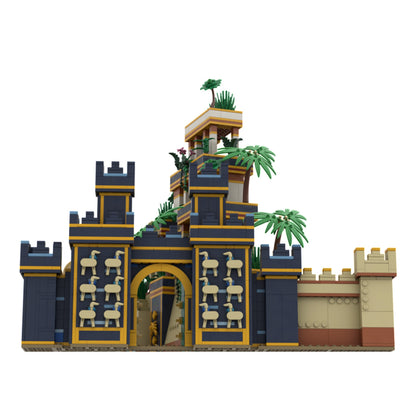 Jeu de construction de blocs de palais babyloniens de l'architecture antique par AdmiraltyBrick