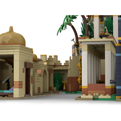 Jeu de construction de blocs de palais babyloniens de l'architecture antique par AdmiraltyBrick