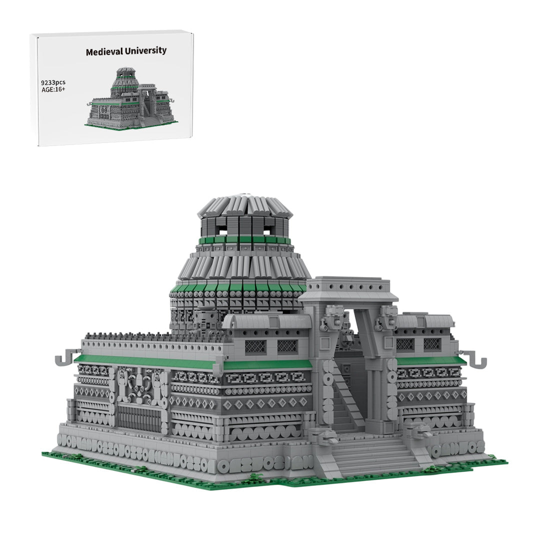 MOC-241363 Ancient University Architecture Building Blocks Set