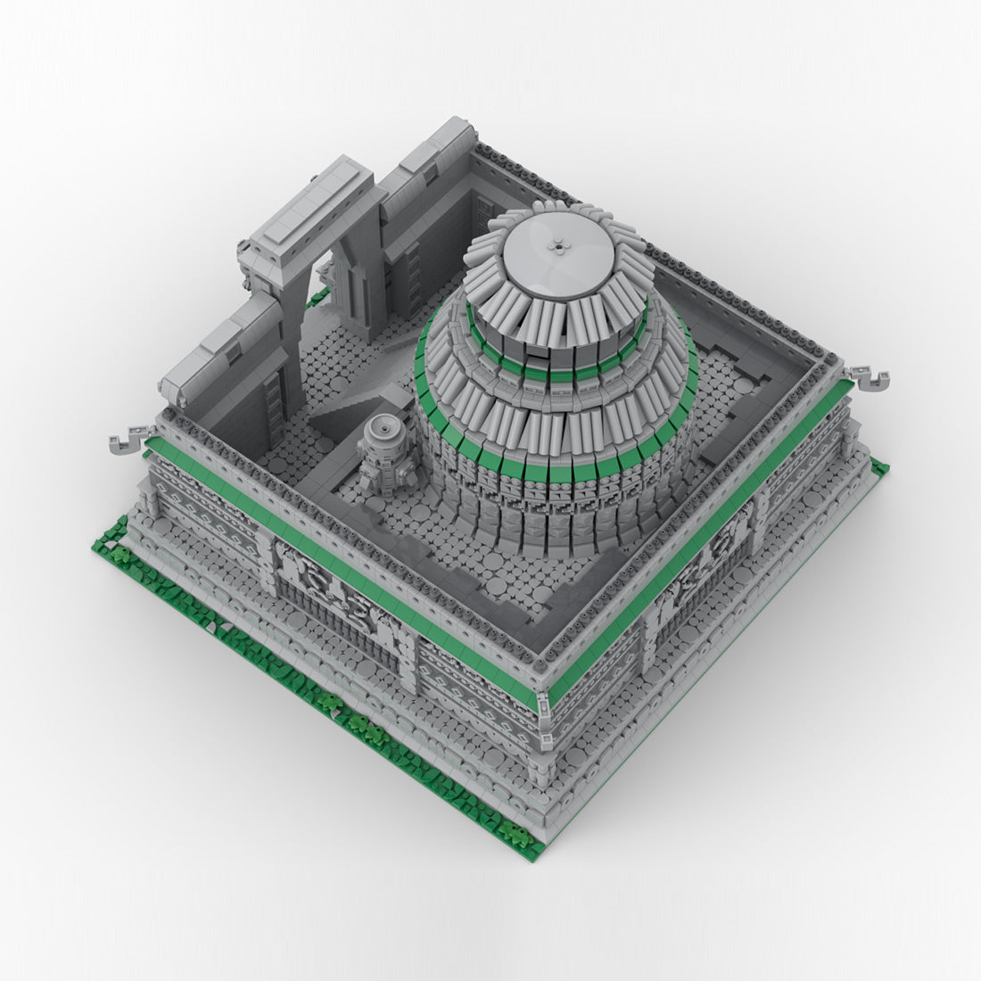 MOC-241363 Ancient University Architecture Building Blocks Set