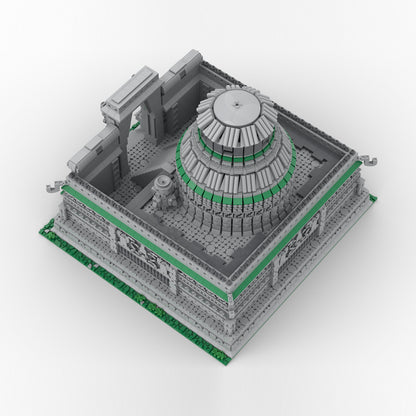 MOC-241363 Ancient University Architecture Building Blocks Set