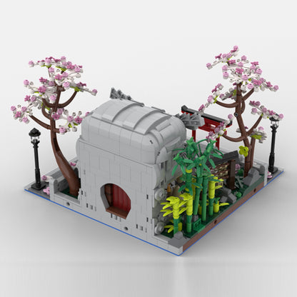 Japanese architecture building set