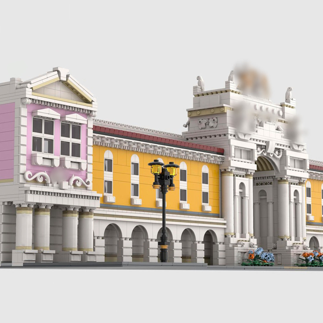 Lisbon landmark building blocks
