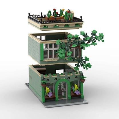 MOC-209268 three-story modular flower shop