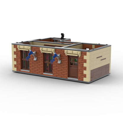 MOC-234314 British university modular building block model