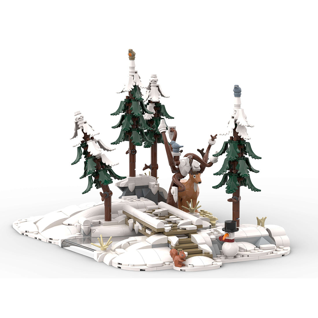 Winter Wonderland Street Scene display model