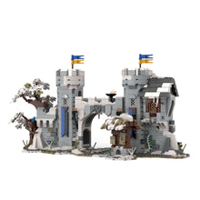 moc-237647 black falcon castle gate building blocks set(1412pcs)